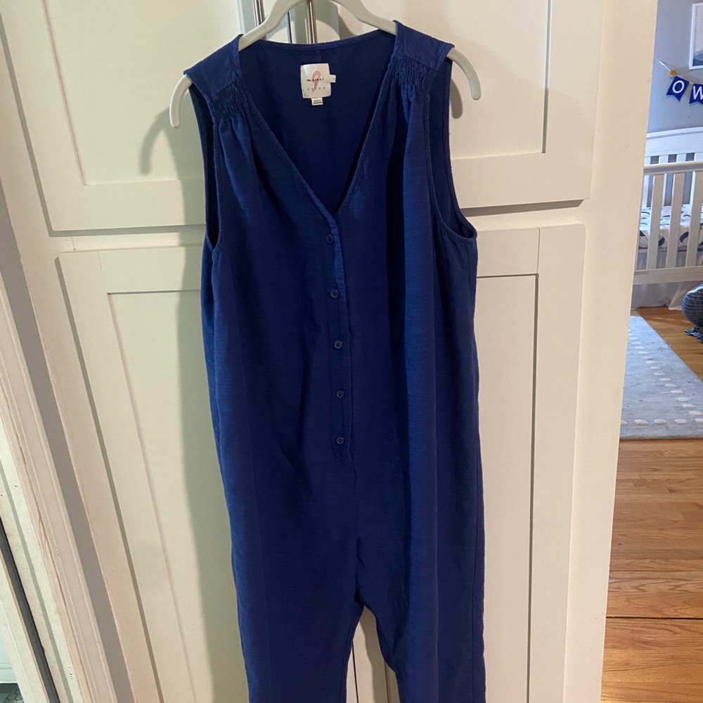 The Nines by HATCH maternity jumpsuit.